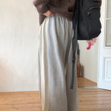 Poots Side Coloring Banding Long Wide Training Pants