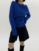 アルパカデイラウンドニット / Alpaca Day Round Knitted (4color)