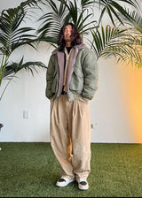 シグネチャーバギーコーデュロイワイドパンツ 3COLOR