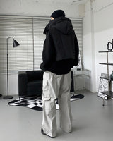 バケットパッデッドフーディ―ベスト/MO Bucket Padded Hooded Vest