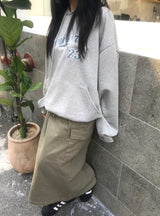 オーバーサイズフィットブルワーズパーカー