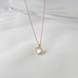 ミニグローイングハートネックレス / Mini Glowing Heart Necklace / 2 color