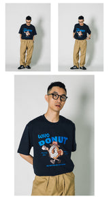 マンデイボスモーニングコールスイートハートサークルボスTシャツ