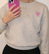 コラージュラブスウェットシャツ/Collage Of Love Sweatshirts (2type)
