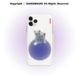 ジェリーボールキャッツアイフォンケース / Jelly ball cats case