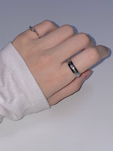  Milky Way Matte Cubic Ring