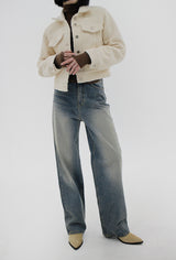 ブックルトラッカージャケット / Bookle trucker jacket (2color)