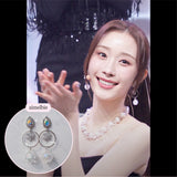 アイシーブルームイヤリング / Icy Bloom Earring - Rainbow (Han Hyojoo Earring)