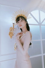 アフロディテシリーズ - アンダー ザ ムーンライトピアス / Aphrodite Series - Under the Moonlight Piercing (Peach Color)