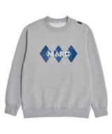 ARGYLE MARC SWEATSHIRT (MELNAGE GREY) (4612186603638)