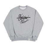 【ODNR-UNISEX】ビッグレタリングサイン入りトレーナー