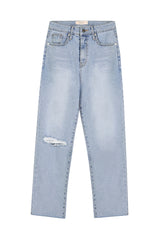 ザチャーリージーンズ / THE CHARLIE JEANS / WIDE STRAIGHT DENIM PANTS