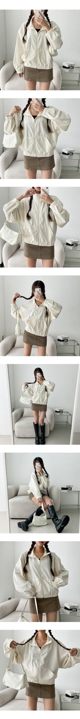 Ain Banding Golden Zip-Up Jumper