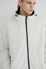 ソフトフーディージャケット/BSR2223FWJK013 SOFT HOODIE JACKET CREAM