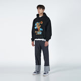 レインボーベアフーディー / RAINBOW BEAR HOODIE BLACK