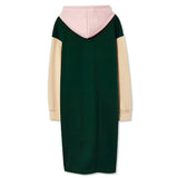 HOODIE LONG JERSEY DRESS_DARK GREEN (6609936056438)