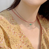 エッグ リングネックレス/[CCNMADE] EGG RING NECKLACE (6645532196982)