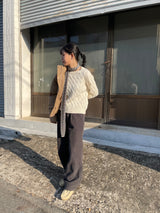 セラフィックツイストニット