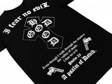I FEAR NO EVIL SS BLACK (GLOW IN THE DARK) (6635181146230)