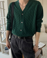 ルークケーブルカーディガン / Ruke cable cardigan (5 color)