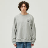 WALKING CREW REVERSIBLE SWEATSHIRT (GREY) (6604048466038)