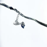 [GOT7 Youngjae] Silver snake layered chain (6671325069430)