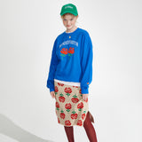 Logo applique Sweatshirt [Blue] (6610314592374)
