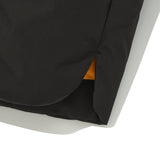 CHERRY CROP STRING DOWN VEST [BLACK]