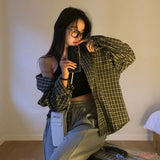 [春の新作10％】【BELLIDE MADE】パーマーオーバーサイズフィットポケットチェックシャツ