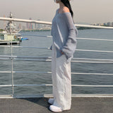 [5color] nylon wide cargo pants