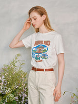 ワンダフルワールドTシャツ / Wonderful World T-Shirt (2colors)