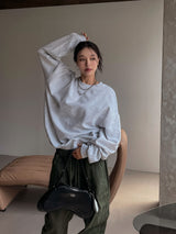 （UNISEX）ウェイビーヘビースウェットシャツ