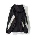 モンティアックカラーレーションプルオーバーウィンドブレーカー / MONTIAC COLORATION PULLOVER WIND BREAKER_BK
