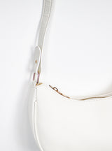 ハーフムーン ホワイト バッグ / half moon white bag