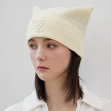 VZ Square Beanie / White
