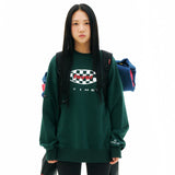 シグネチャーチェッカースウェット / 22 signature checker sweatshirts (3color)
