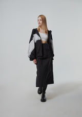NYLON REVERSE LONG SKIRT (6682318274678)