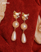 メルビーザキャットシリーズ - ザエレガンスピアス / Melbie The Cat Series - The Elegance Piercing (Gold ver.)