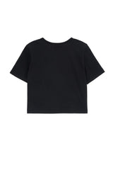 ホットフィックス半袖トップ / HOTFIX HALF SLEEVE TOP (BLACK)