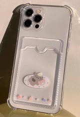 Cookie Kuma Choco Cookie Card storage Phone Case