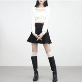(Set) Syun Knit Button Bolero+Sleeveless