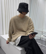 ミックスバルーンニット/MU Mix Balloon Knitwear (3 colors)