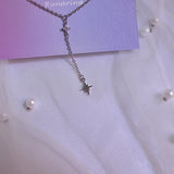 y shape necklace