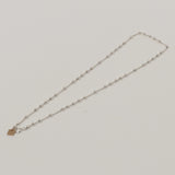 シルバーボールチェーンネックレス/SILVER BALL CHAIN NECKLACE(CHOKER) (925 silver / basic)