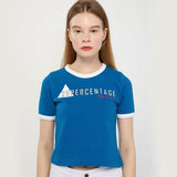 ORIGINAL RINGER CROP T-SHIRT blue (4647243841654)