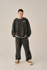 PIGMENT PRINTED SWEATSHIRT - CHARCOAL