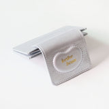 シェイプオブウォレット / 'shape of' wallet - silver bean