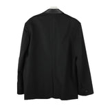 Blt Collar Leather Blazer (2color) (6684822208630)