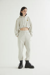 MSKN2ND LOGO SWEATPANTS OATMEAL (6608584474742)