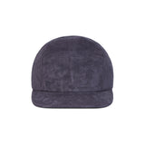 VA Square Suede Camp Cap / Charcoal
